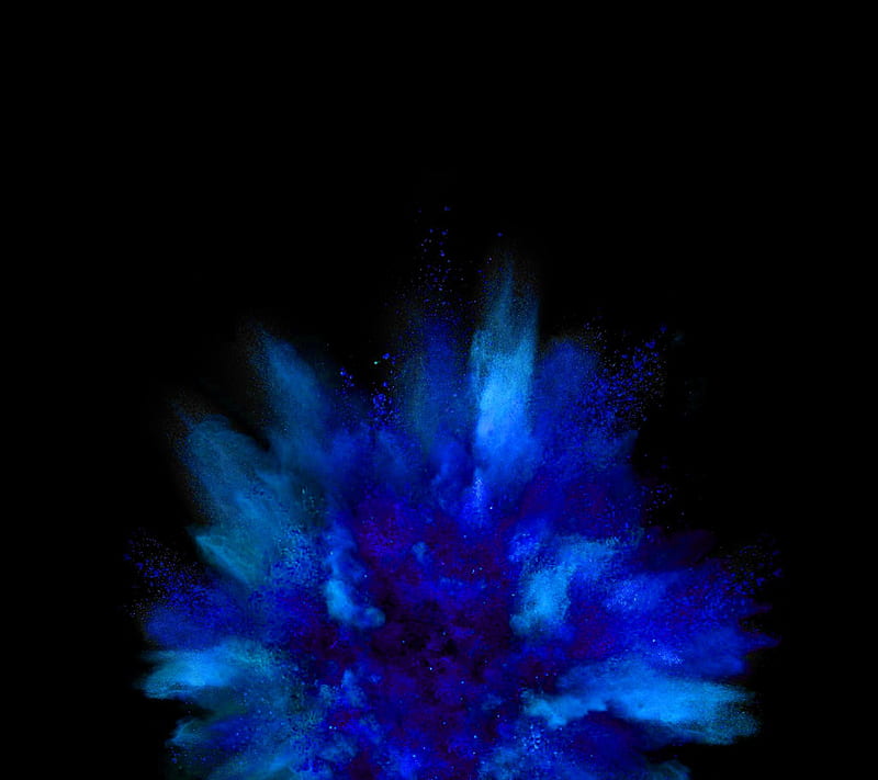Blue Powder Gflex 2, abstract, blue, gflex 2, powder, HD wallpaper