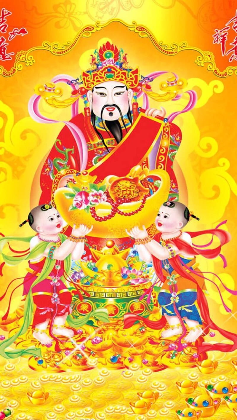 God Of Wealth, cai shen, chinese, chinese new year, lunar new year, HD  phone wallpaper | Peakpx