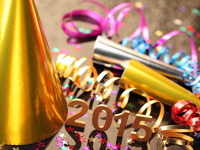 Happy New Year 2015, new year, New Years Eve, celebration, HD wallpaper