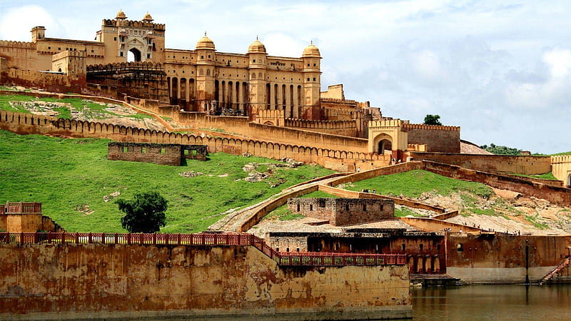 Jaipur: The Nonpareil Jewel of India, Amer Fort, HD wallpaper
