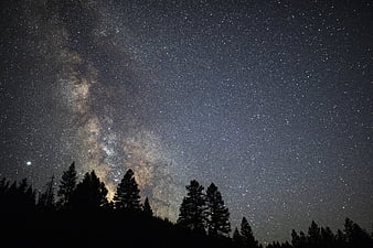 Starry Night Sky Sailboat Milky Way Scenery 4K Wallpaper #6.970