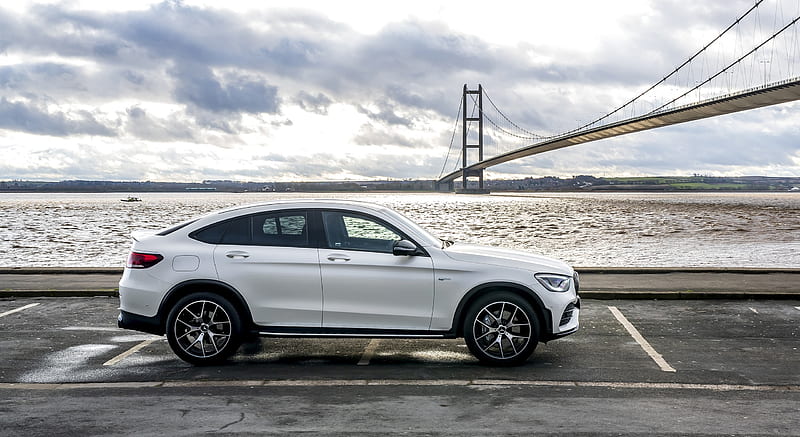 2020 Mercedes-AMG GLC 43 Coupe (UK-Spec) - Side , car, HD wallpaper