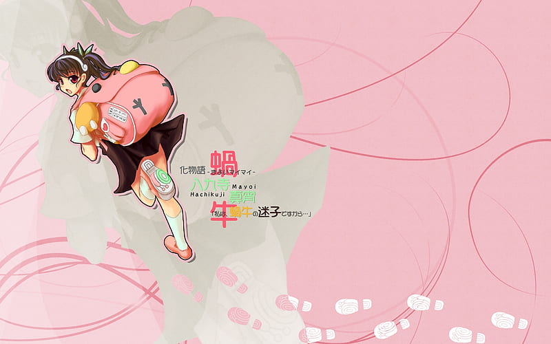 Anime, Monogatari (Series), Mayoi Hachikuji, HD wallpaper