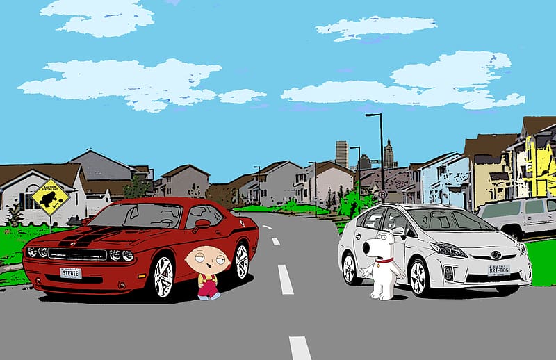 Family Guy, Tv Show, Stewie Griffin, Brian Griffin, HD wallpaper