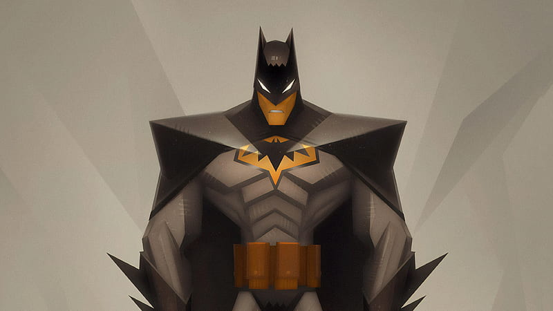 The Angry Batman, batman, superheroes, artstation, HD wallpaper