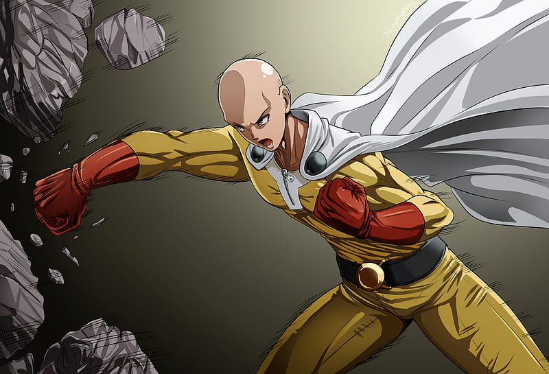 One Punch Man: Saitama's Most EPIC punches of all TIME - YouTube