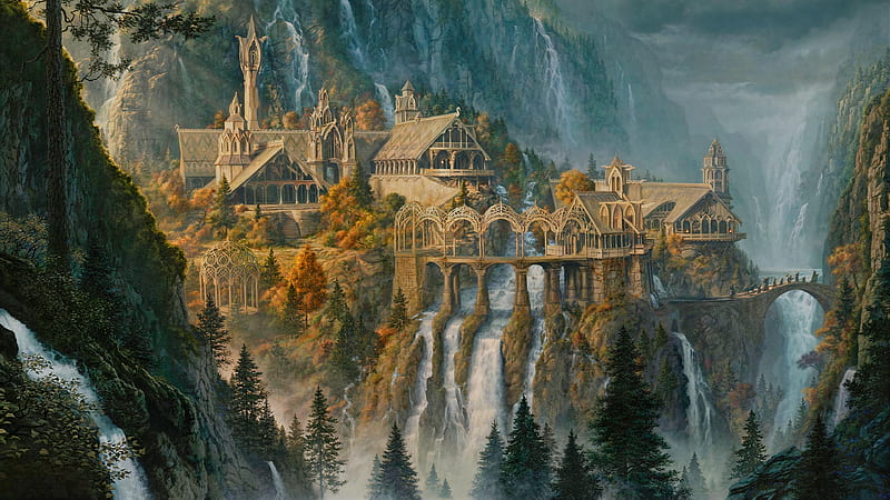 The Lord of the Rings, The Lord Of The Rings, Rivendell, HD wallpaper