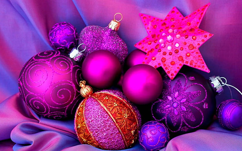 Christmas Ornaments, Christmas, ornaments, balls, decor, HD wallpaper ...