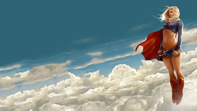 Superman, Comics, Supergirl, Kara Zor El, HD wallpaper