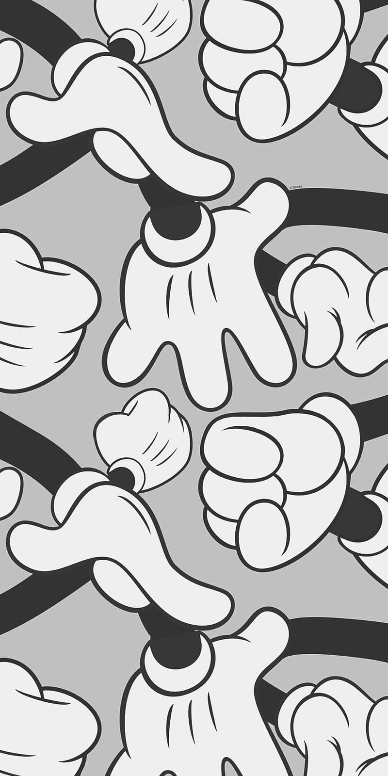 dope mickey mouse hands wallpaper