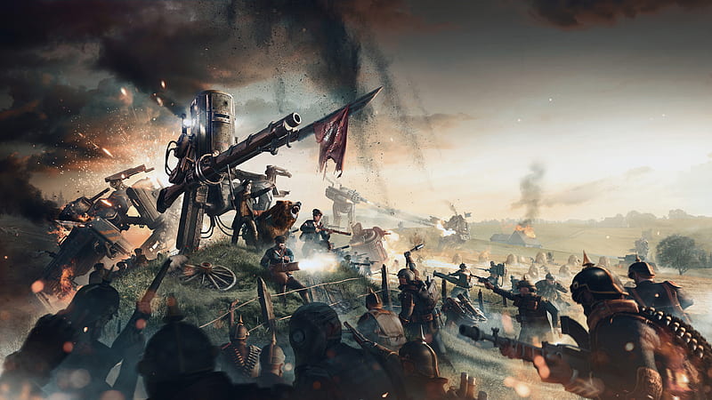 Iron Harvest Polania Faction Games, HD wallpaper