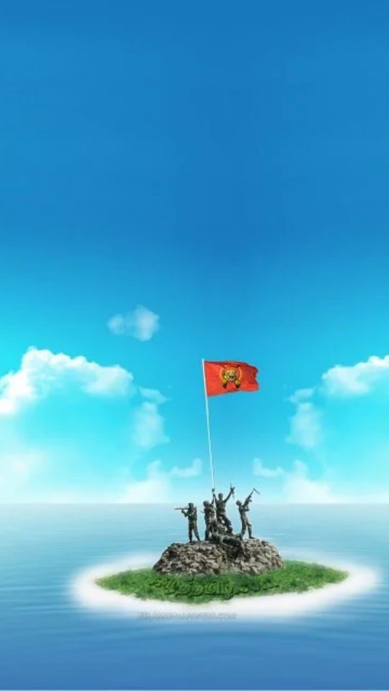 Eelam flag, eelam, flag, ltte, tamilan, HD phone wallpaper