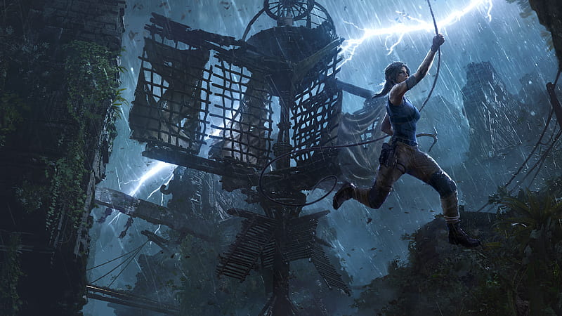 2018 Lara Croft Shadow Of The Tomb Raider, shadow-of-the-tomb-raider, tomb-raider, games, 2018-games, HD wallpaper