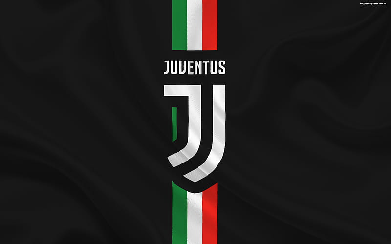 Juventus, football, new Juventus emblem, Italy, Serie A, HD wallpaper