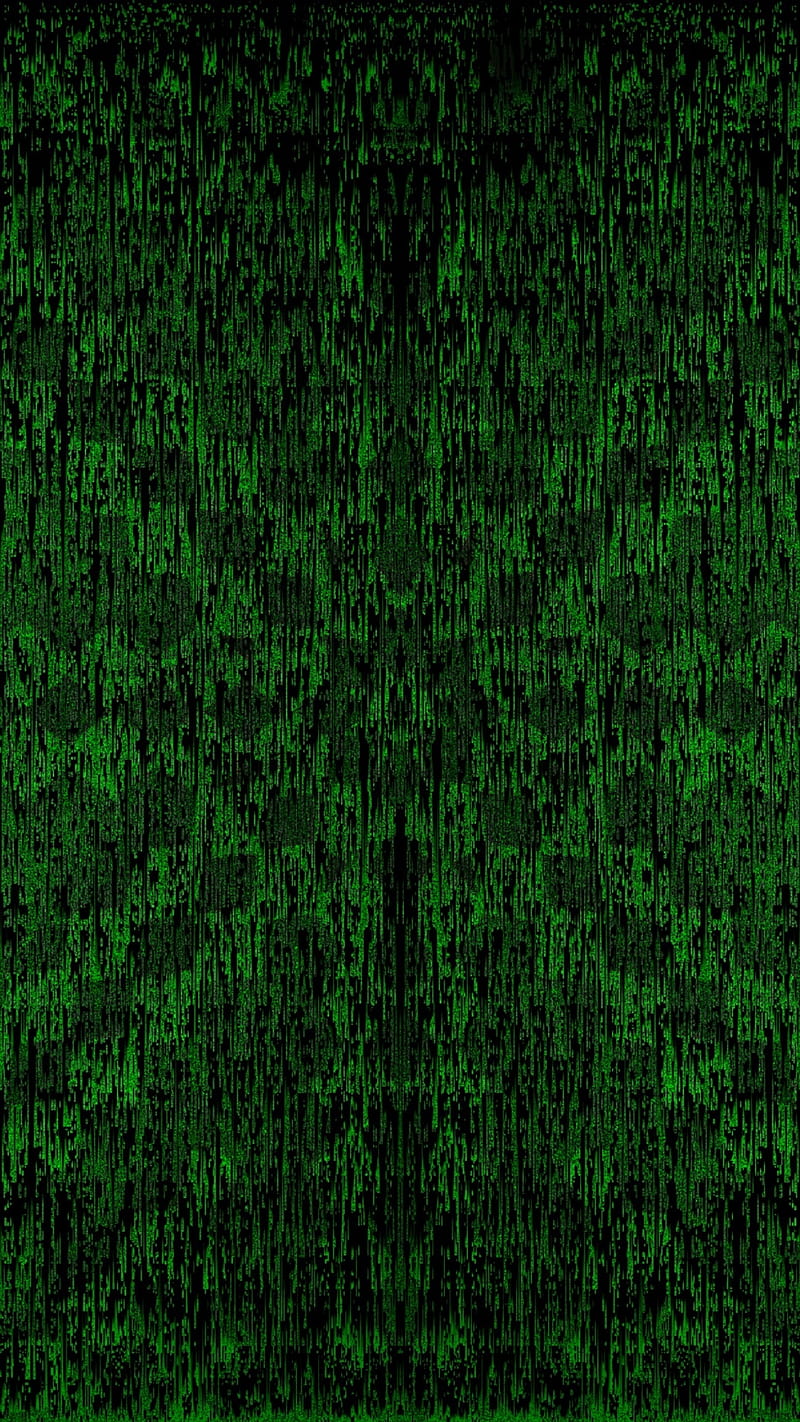 Green, black, screen, binary, digital, abstract, stuff, bello, geometrico, purple, HD phone wallpaper