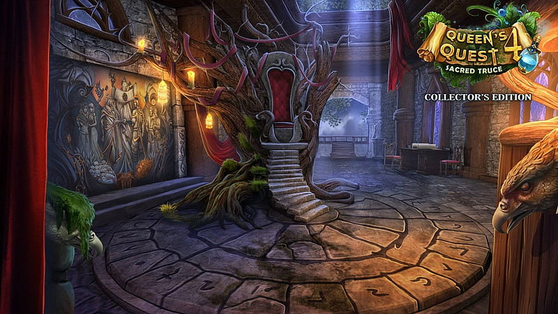 Queen's Quest 4 - Sacred Truce02, cool, hidden object, video games, fun, puzzle, HD wallpaper