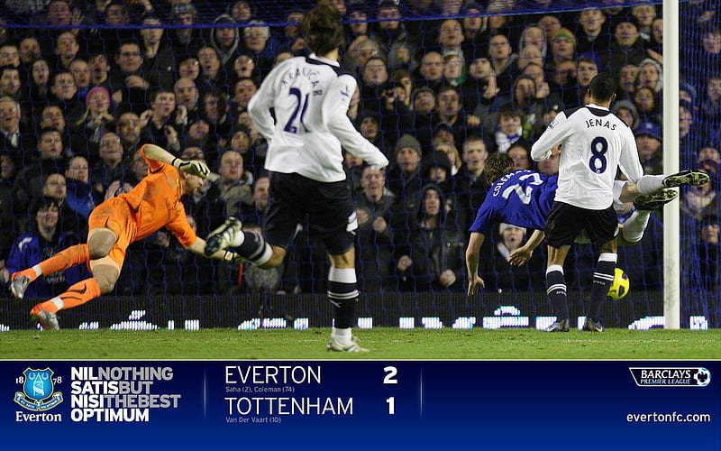 Everton 2-1 Spurs-Coleman, HD wallpaper