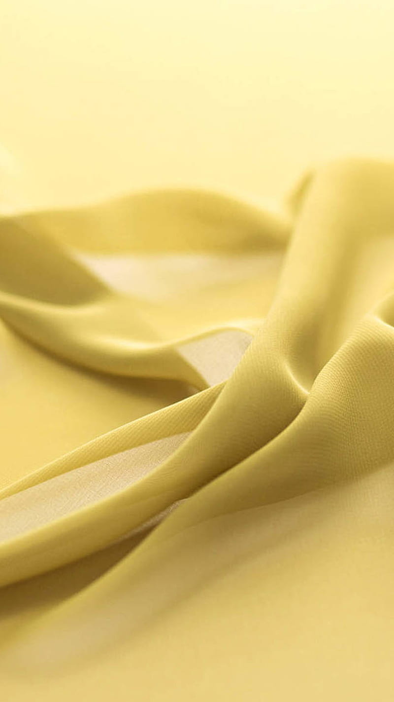 Yellow fabric, HD phone wallpaper