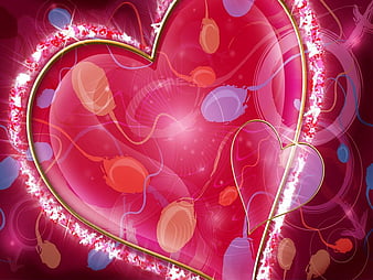 Red Heart !!!, 3d-art, red, love, heart, valentine, abstract, HD wallpaper  | Peakpx