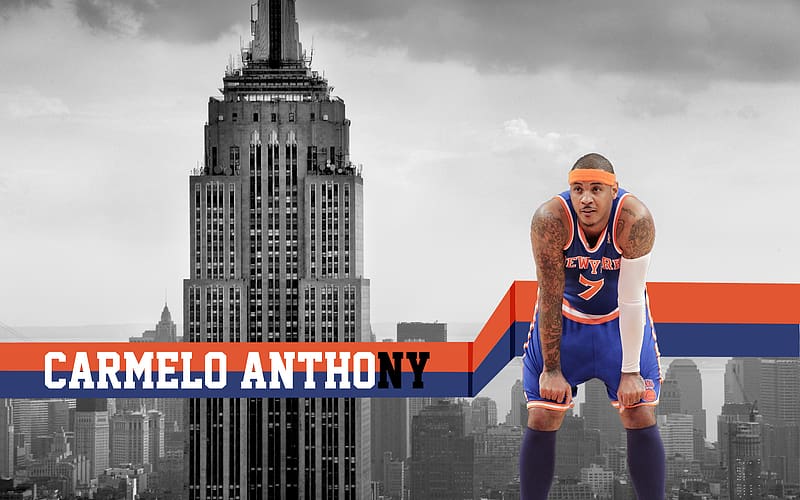 Sports, Basketball, New York Knicks, Carmelo Anthony, HD wallpaper