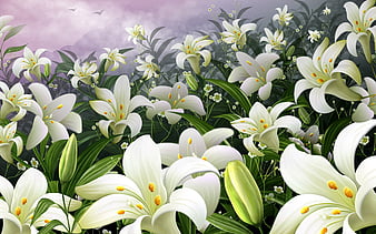 HD easter lily wallpapers | Peakpx