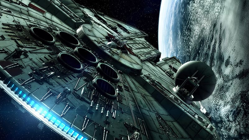 Star Wars, Movie, Millennium Falcon, HD wallpaper