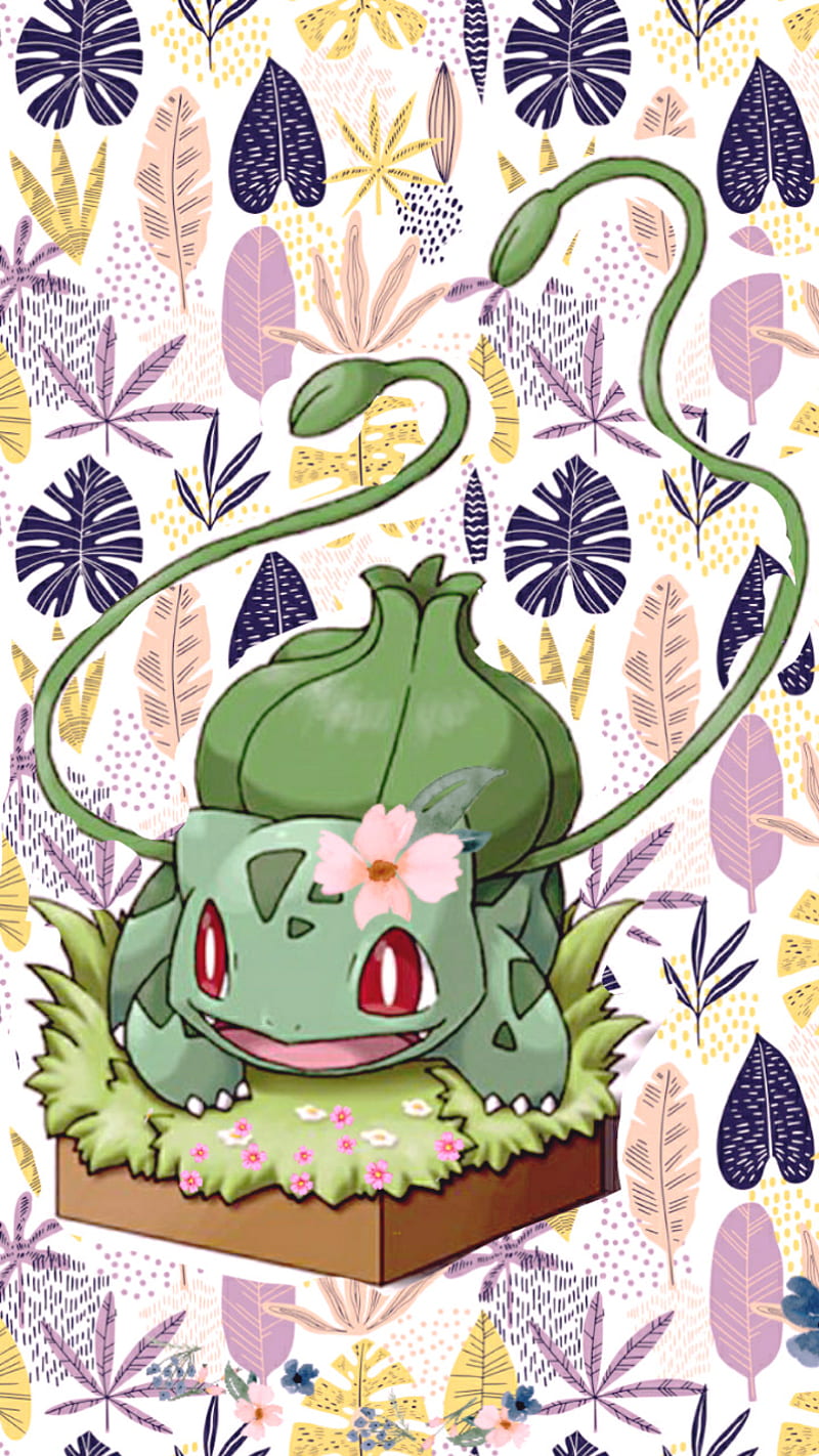 grass type pokemon wallpaper