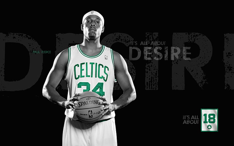 2010-11 NBA season Boston Celtics the - the new season lineup Paul Pierce, HD wallpaper