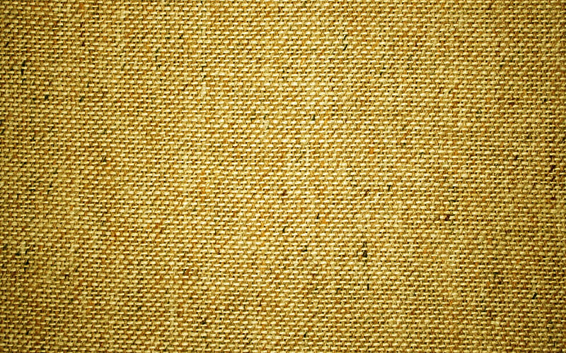 yellow sackcloth yellow fabric, sackcloth textures, fabric backgrounds, fabric textures, yellow backgrounds, yellow sackcloth background, HD wallpaper