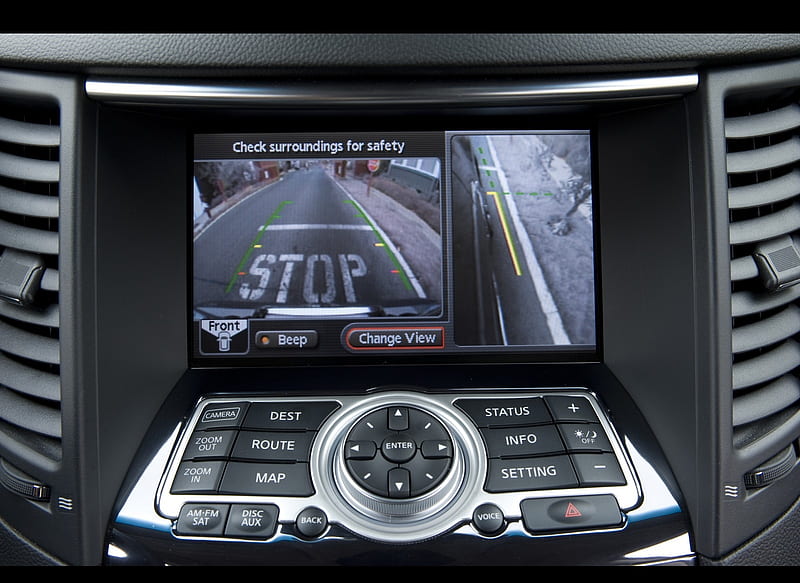 2010 Infiniti FX - Onboard Computer, car, HD wallpaper