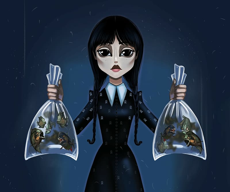 Wednesday Addams HD Wallpapers  4K Backgrounds  Wallpapers Den