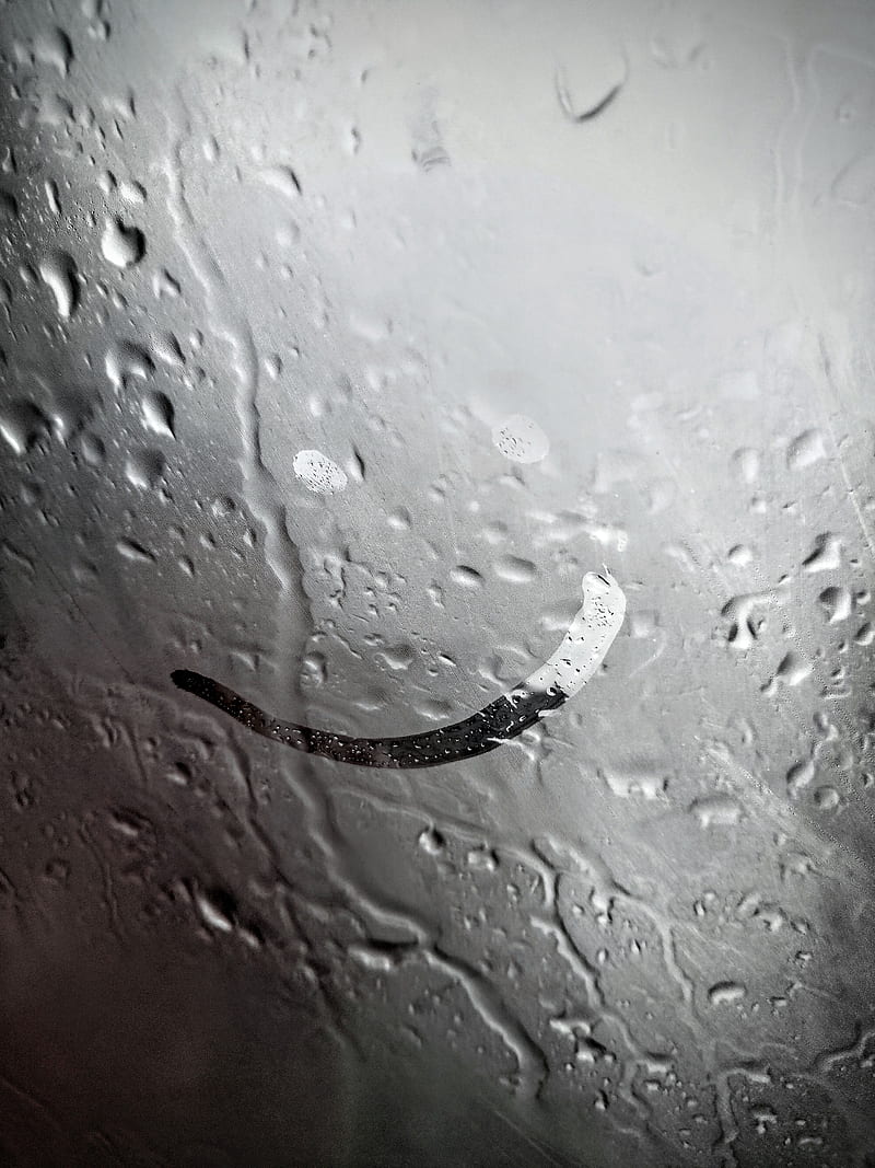 Chuva Feliz, drops, escorrendo, cool, happy, original, raindrops, water, HD phone wallpaper