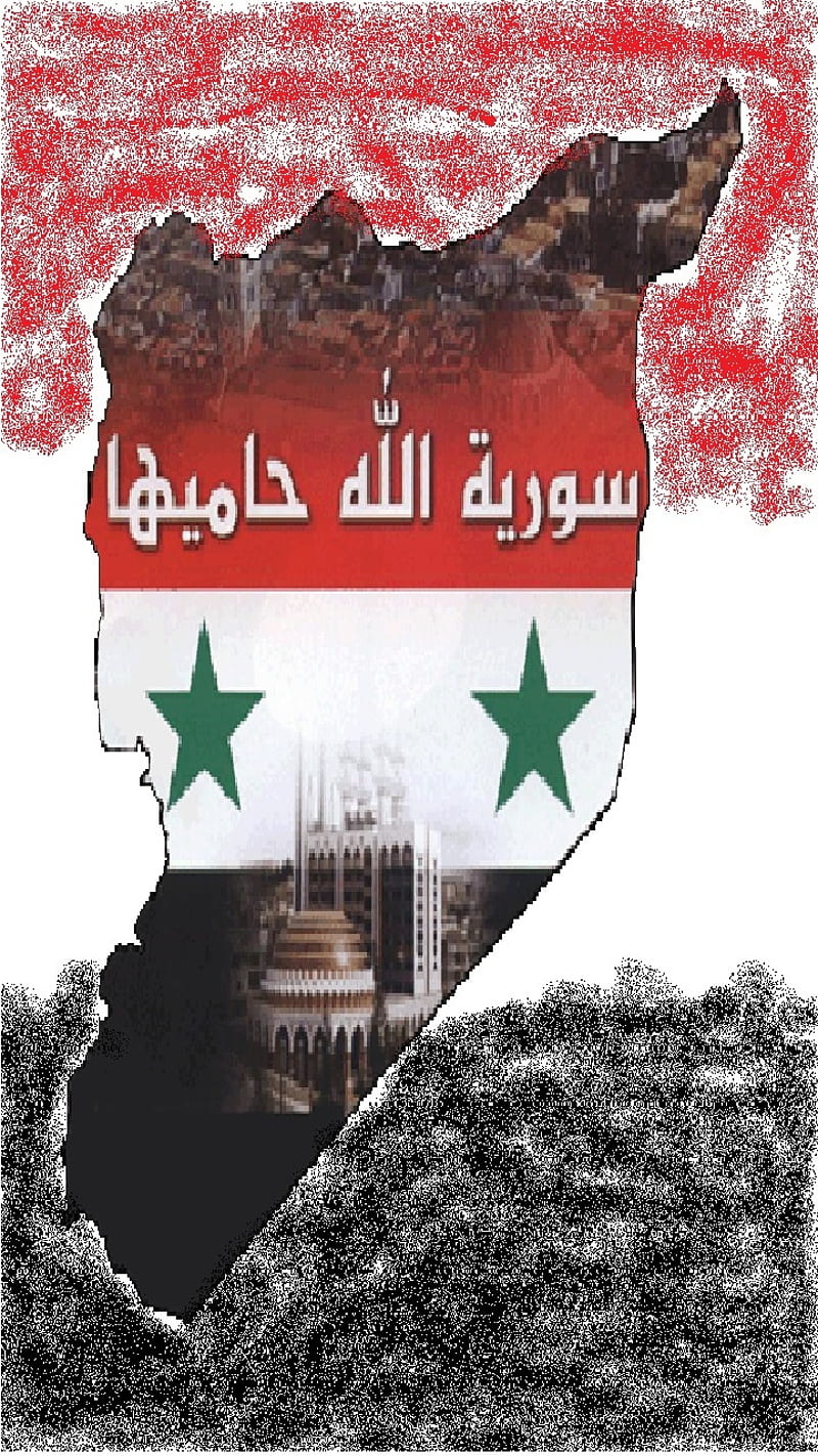 syria flag2, flag, flags, syria flag, HD phone wallpaper
