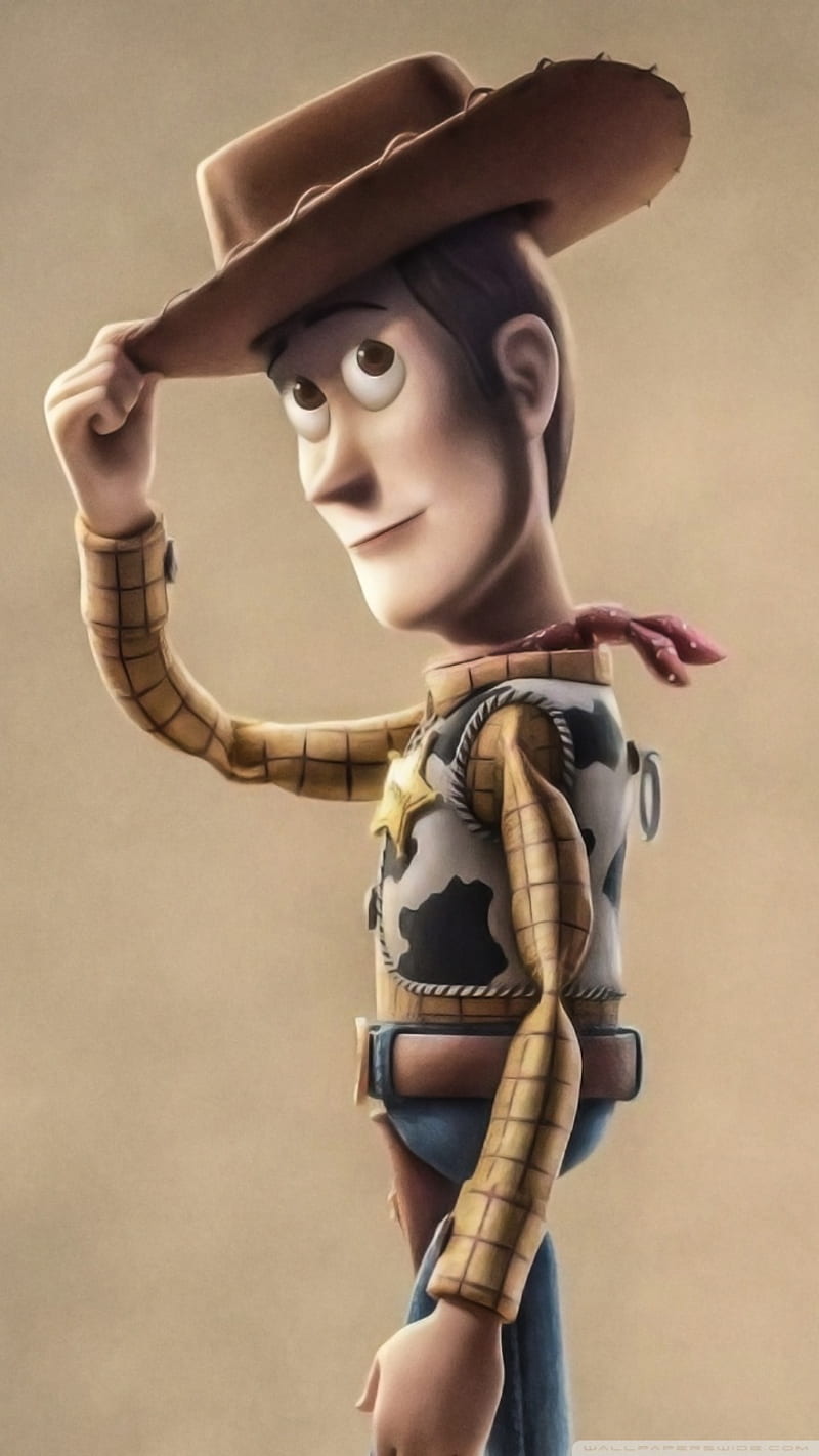 Woody, boy, cartoon, cow, cowboy, toy story, HD phone wallpaper
