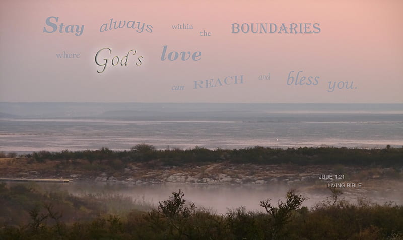 Where God's Love Can Bless You, Bible, sunrise, sky, lake, water, HD wallpaper