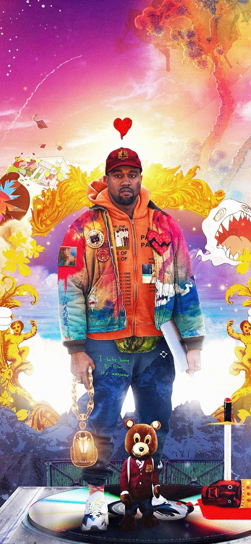 Kanye West Bear Wallpapers on WallpaperDog