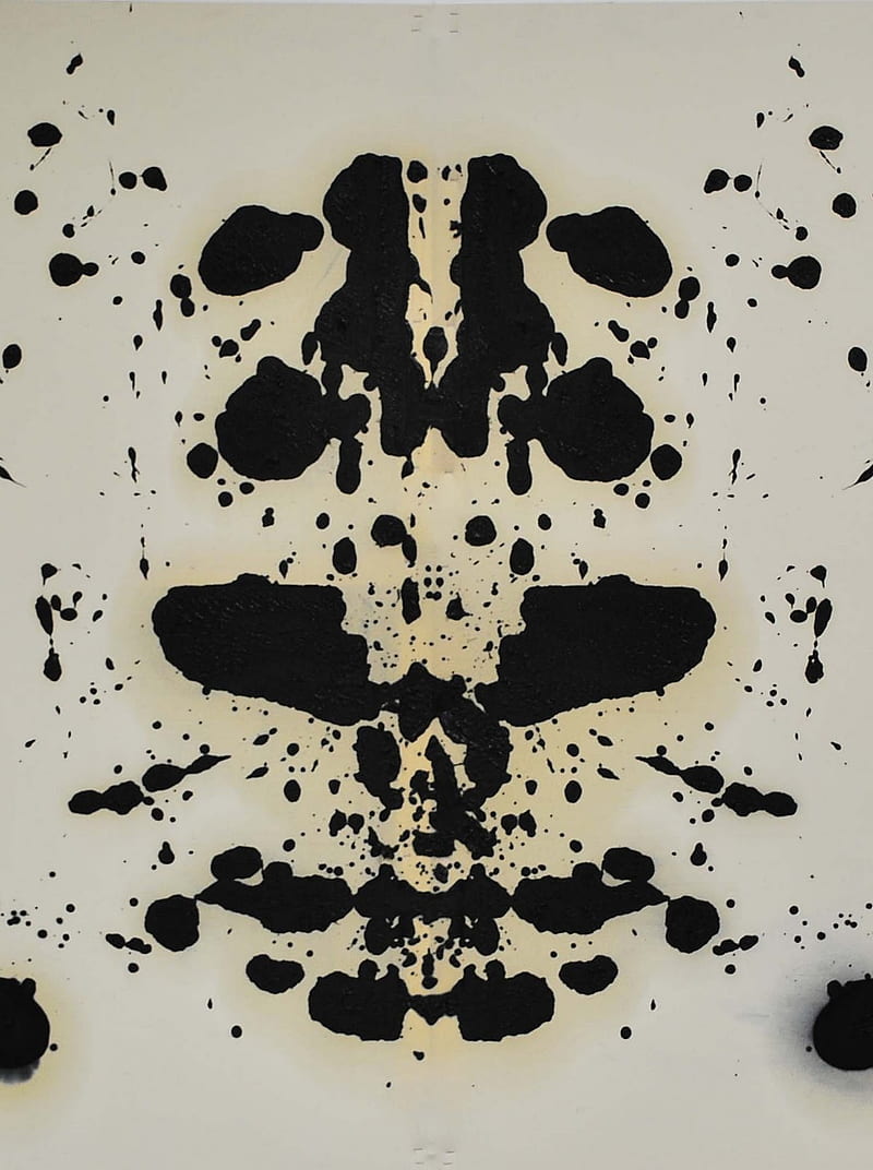 Rorschach, abstract, betterfly, illusions, psychological, test, HD phone wallpaper