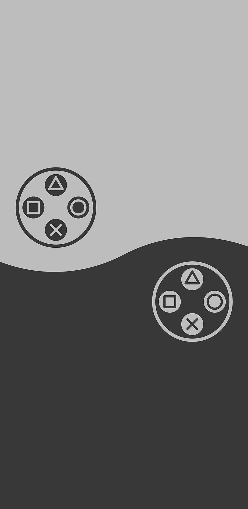 PS4, controller, dark, minimal, playstation, buttons, HD phone wallpaper