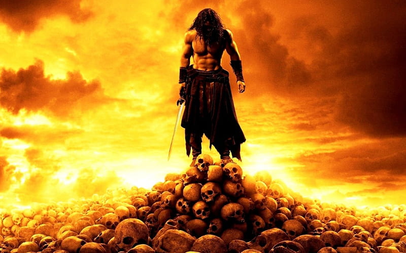 Conan El Barbaro, warrior, movie, conan, barbaro, HD wallpaper