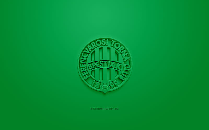 Ferencvarosi TC Symbol Club Logo White Hungary League Football Abstract  Design Vector Illustration With Black Background 30738398 Vector Art at  Vecteezy