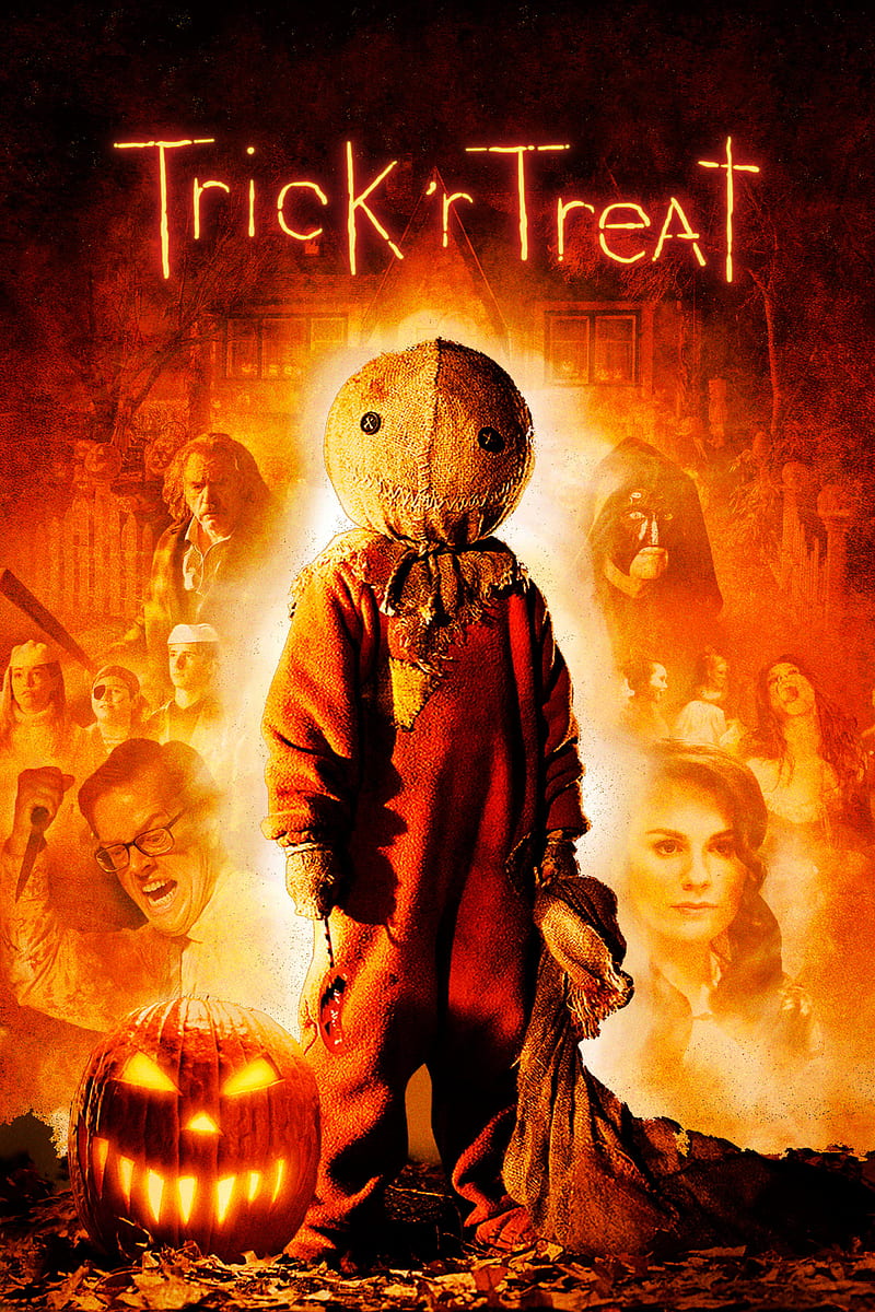 Trick R Treat , trick r treat, 2007, movie, poster, comedy, horror, thriller, anna paquin, brian cox, dylan baker, HD phone wallpaper