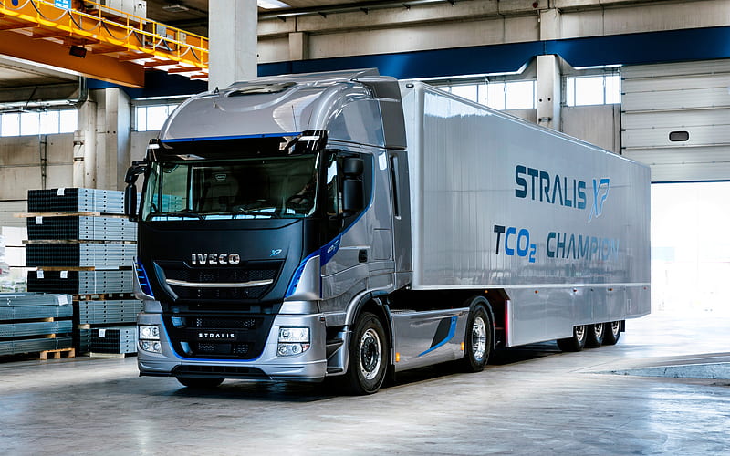 Iveco Stralis XP 2017 trucks, factory, trucks, IVECO, new Stralis, HD wallpaper