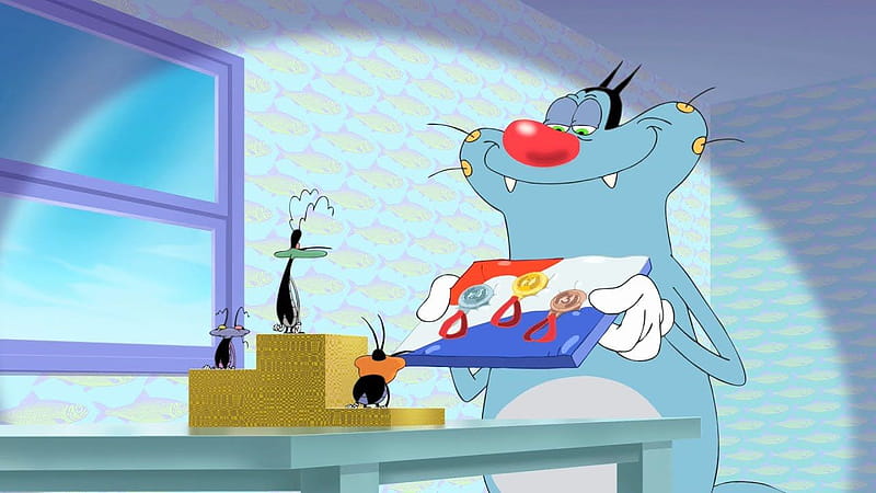 Oggy and the Cockroaches - Sport Fans (S04E26) Full Episode in . Funny,  Cartoon world, HD wallpaper | Peakpx
