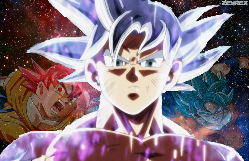 Goku Ultra Instint ZeYReX, Goku Red God, Goku Ultra Instinto 100, Dragon  Ball Super, HD wallpaper | Peakpx