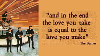 beatles love wallpaper