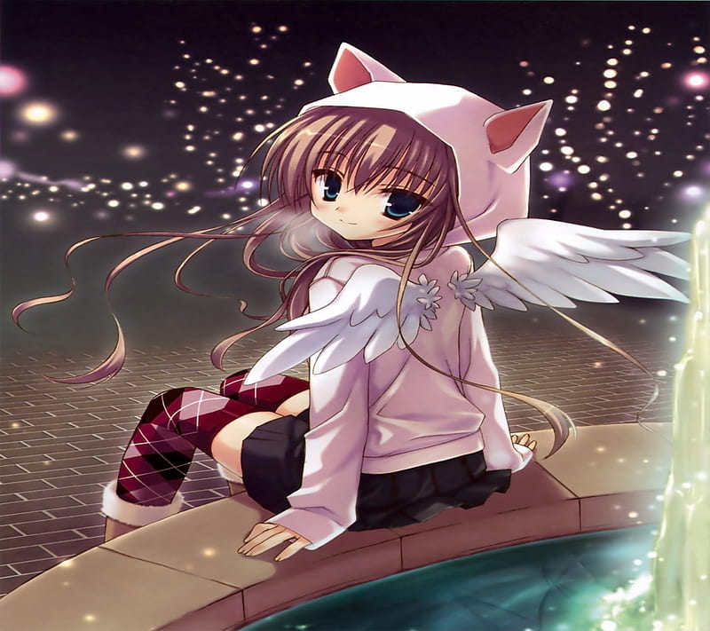 Pin by angel on ᐟᐟ☆  Anime girl drawings, Cute anime cat, Aesthetic anime