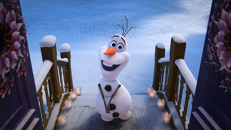 Olaf's Frozen Adventure (2017), movie, olafs frozen adventure, snowman,  iarna, HD wallpaper | Peakpx