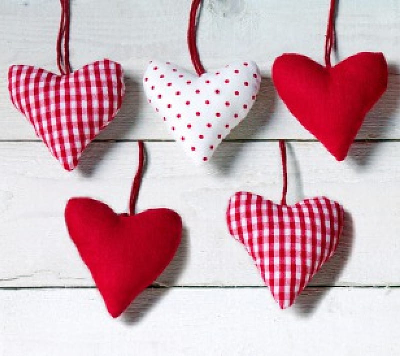 With Love, romanric, love, valentine, corazones, handcraft, wood, HD wallpaper