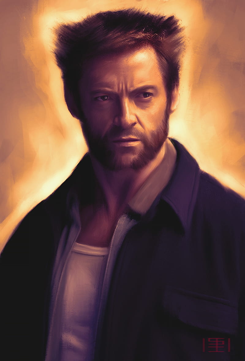 Wolverine, marvel, xmen, HD phone wallpaper