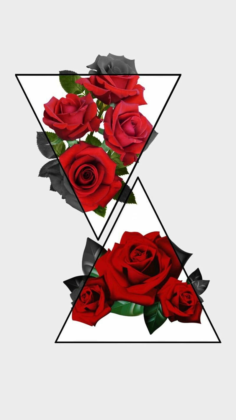 Roses Are Red, heart, rose, HD phone wallpaper